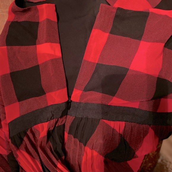 Buffalo plaid Talbots dress. Size 14 petite. - Picture 8 of 11